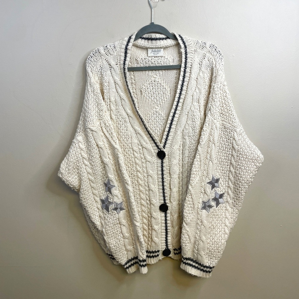 Taylor Swift Folklore Cardigan Official Licensed Limited Edition Oversized M/L